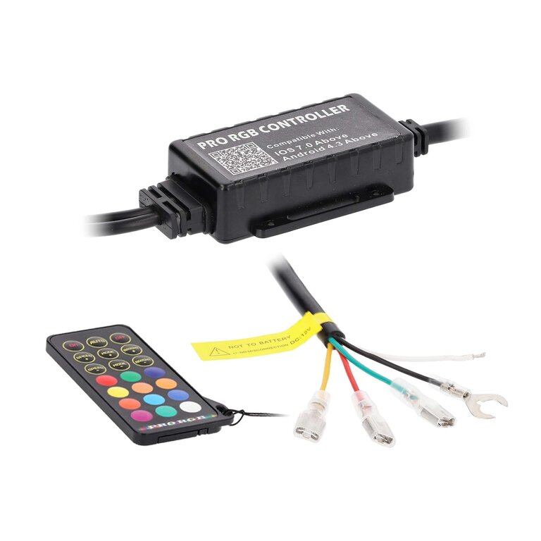 Heise RGB1-UNDGLED Underglow LED 4 piece Kit requires RGB-CB1 controller