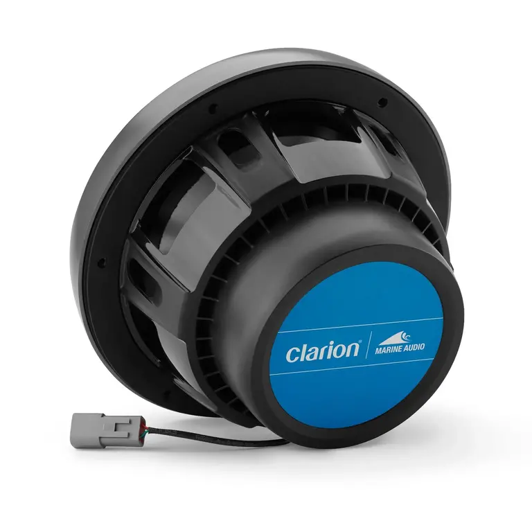 Clarion Clarion CMSP-101RGB-4 10" Premium 4-ohm Marine subwoofer with RGB illumination (grill sold separately)