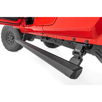 Rough Country Rough Country PSR610530 power running boards dual electric motor for 20-24 Jeep Gladiator JT 4wd