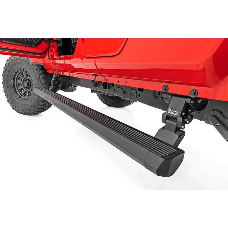 Rough Country Rough Country PSR610530 power running boards dual electric motor for 20-24 Jeep Gladiator JT 4wd