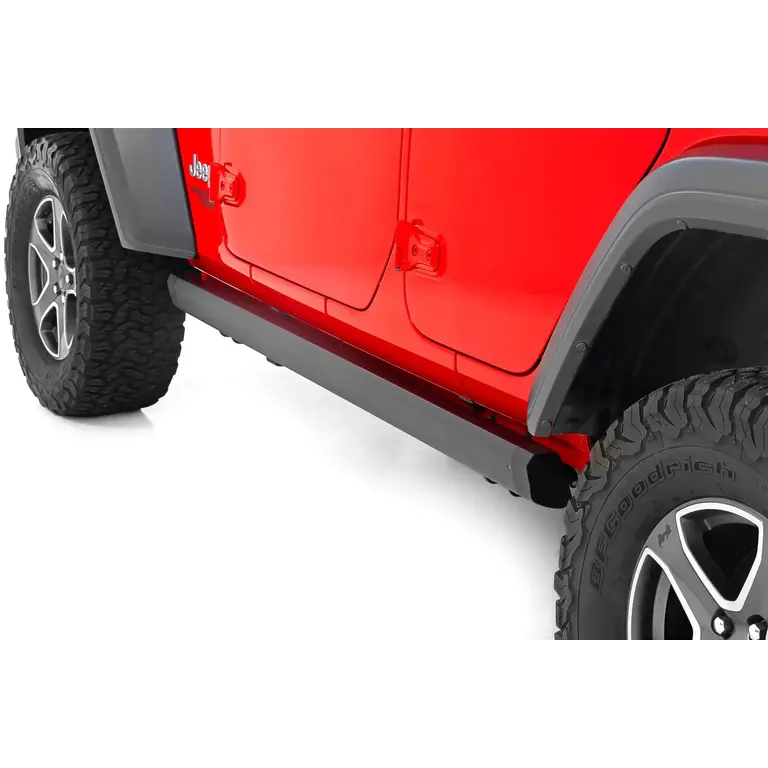 Rough Country Rough Country PSR610430 Power Running Boards 18-24 Jeep Wrangler JL 4 Door
