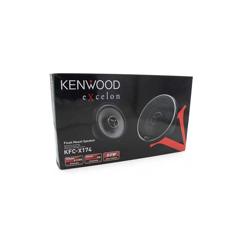Kenwood Kenwood KFC-X174 6-1/2" Coaxial Speaker System, 240W Max Power
