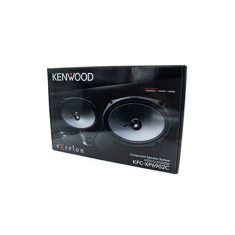 Kenwood Kenwood KFC-XP6902C 6x9 Shallow Woofer and 2.75" Mid/High Speaker - Component Speaker Package