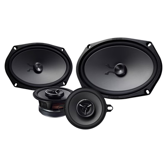 Kenwood Kenwood KFC-XP6903C 6x9 Shallow Woofer and 3.5" 2-Way Midrange - Component Speaker Package