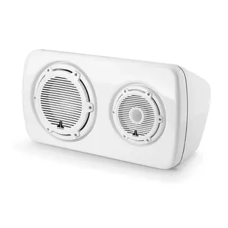 JL Audio JL Audio M6-103EWS-GW-C-3GW-R enclosed 3-way weatherproof Subwoofer/Satellite system - right side