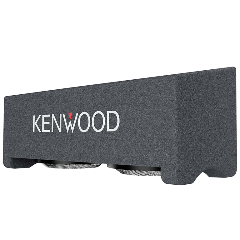 Kenwood Kenwood P-XW1221DHP Excelon Reference dual 12" 500W 4-ohm subwoofers loaded in vented enclosure