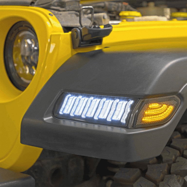 Metra METRA JP-TSS-S smoked turn signal for Jeep Wrangler JL &  Gladiator JT