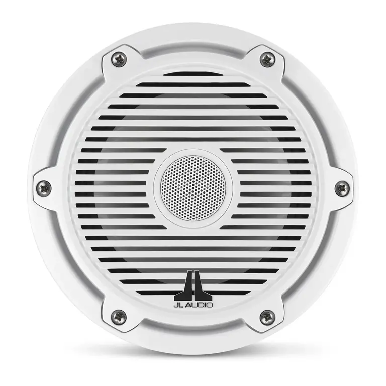 JL Audio JL Audio M6-650X-C-3Gw 6.5-inch Classic white grille with white tweeter