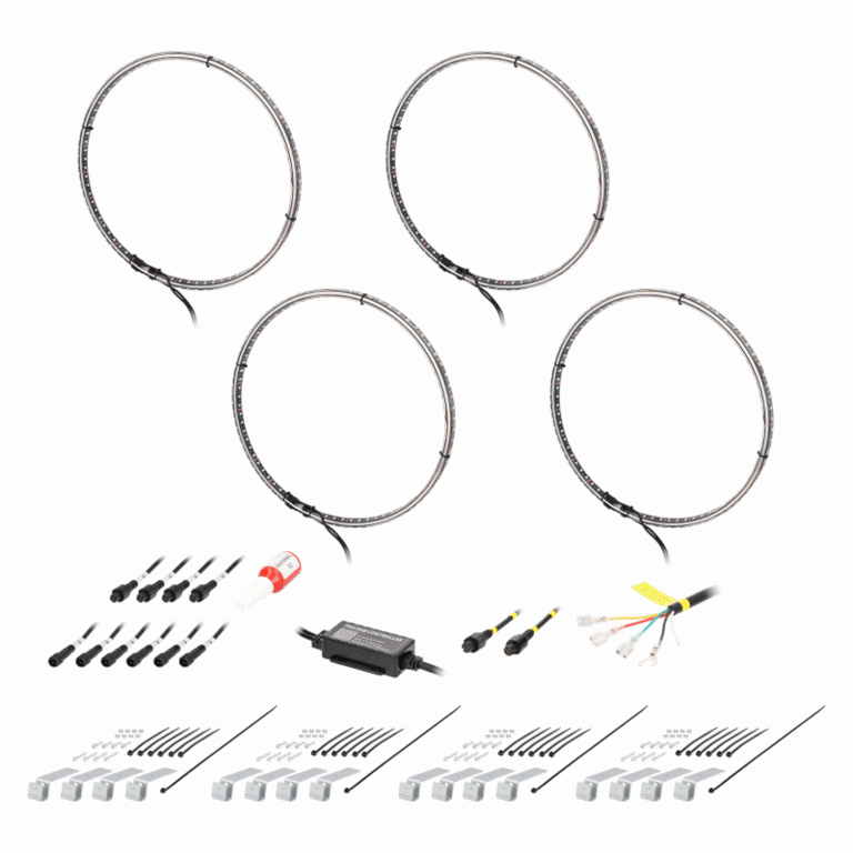 Heise HE-CHASE-W155 15.5" chasing rgb led wheel kit
