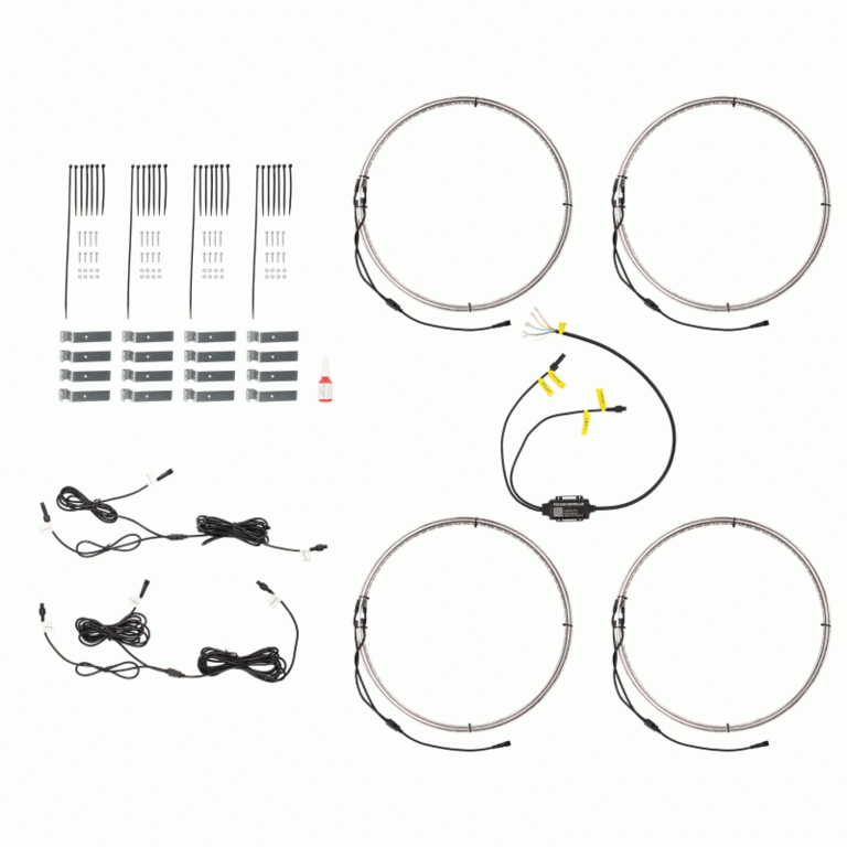 Heise HE-CHASE-W155 15.5" chasing rgb led wheel kit