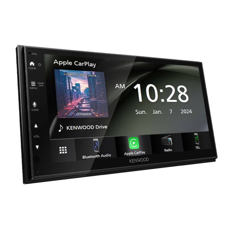 Kenwood Kenwood DMX4710S 6.8" touchscreen mechless Apple Carplay/Android Auto bluetooth receiver