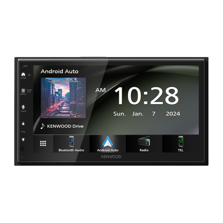 Kenwood Kenwood DMX4710S 6.8" touchscreen mechless Apple Carplay/Android Auto bluetooth receiver