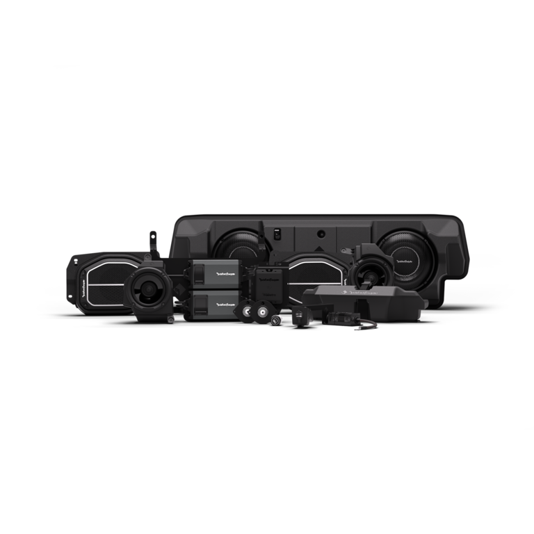 Rockford Fosgate Rockford Fosgate 20GLADR-STG5 1800 watt all-in-one audio kit for select 20+ Jeep Gladiator JT