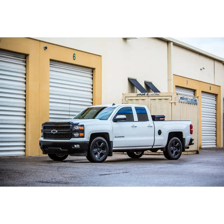 JL Audio JL Audio SB-GM-SLVD/10TW1/BK Stealthbox for 14-18 Chevrolet Silverado/GMC Sierra Double Cab w/ jet black or dark ash interior