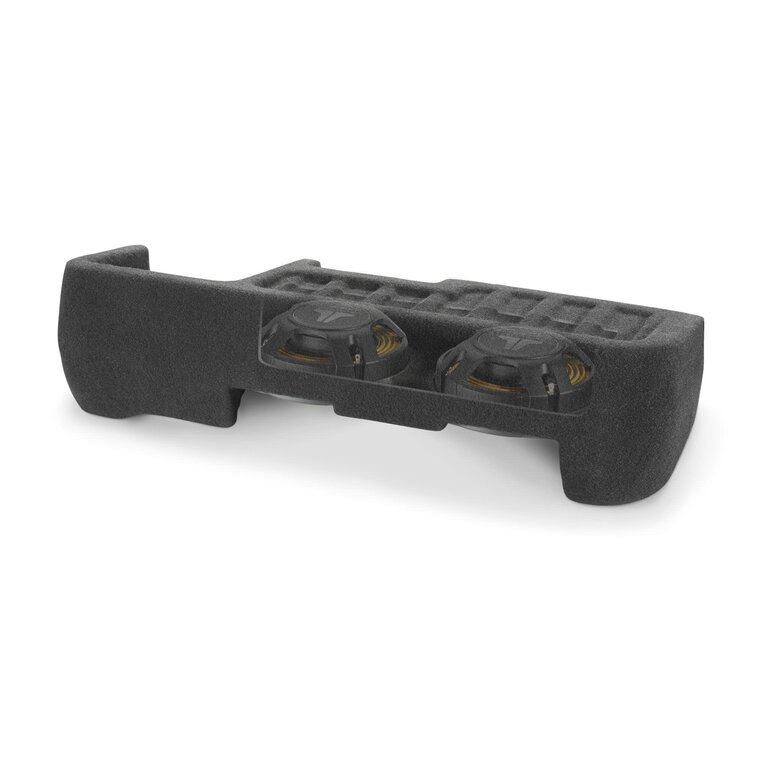 JL Audio JL Audio SB-GM-SLVD4/10TW3 Stealthbox for 19-up Chevrolet Silverado/GMC Sierra Double Cab