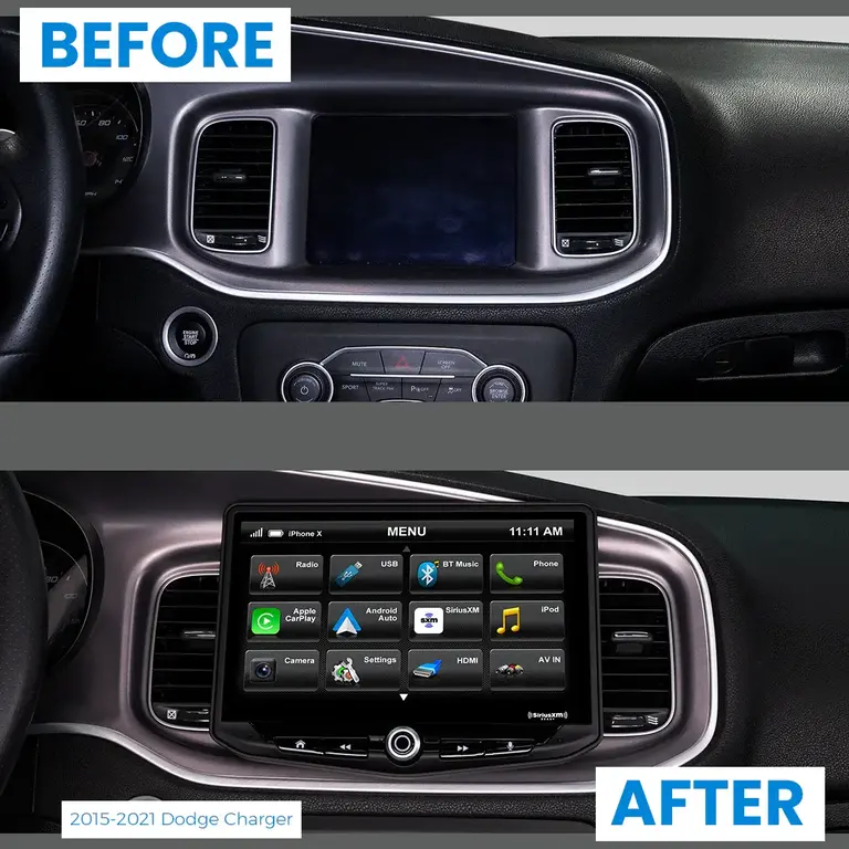 Stinger Stinger 15-23 Dodge Challenger/Charger/Chrysler 300 HEIGH10 fully integrated radio package includes UN180/SRK-CHR15H