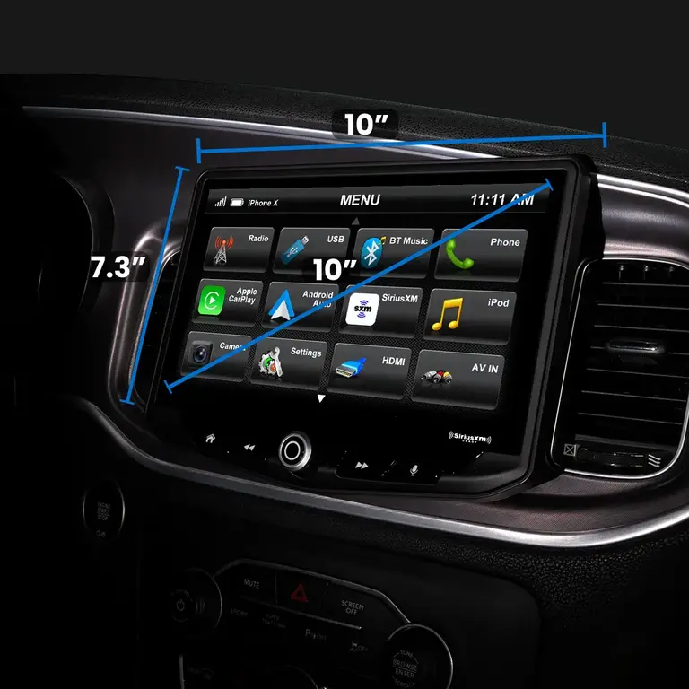 Stinger Stinger 15-23 Dodge Challenger/Charger/Chrysler 300 HEIGH10 fully integrated radio package includes UN180/SRK-CHR15H