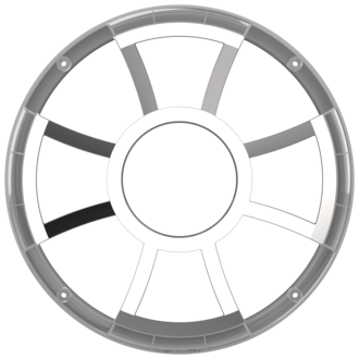 Wet Sounds WET SOUNDS REV 10 TRANSLUCENT GRILL replacement translucent RGB grille sets for REV 10 tower speakers