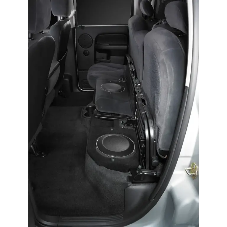 JL Audio JL Audio SB-D-QDRAMD/10TW1 Stealthbox for 02-18 Ram 1500 quad cab, 03-up Ram 2500/3500 quad cab, dual 10TW1-4