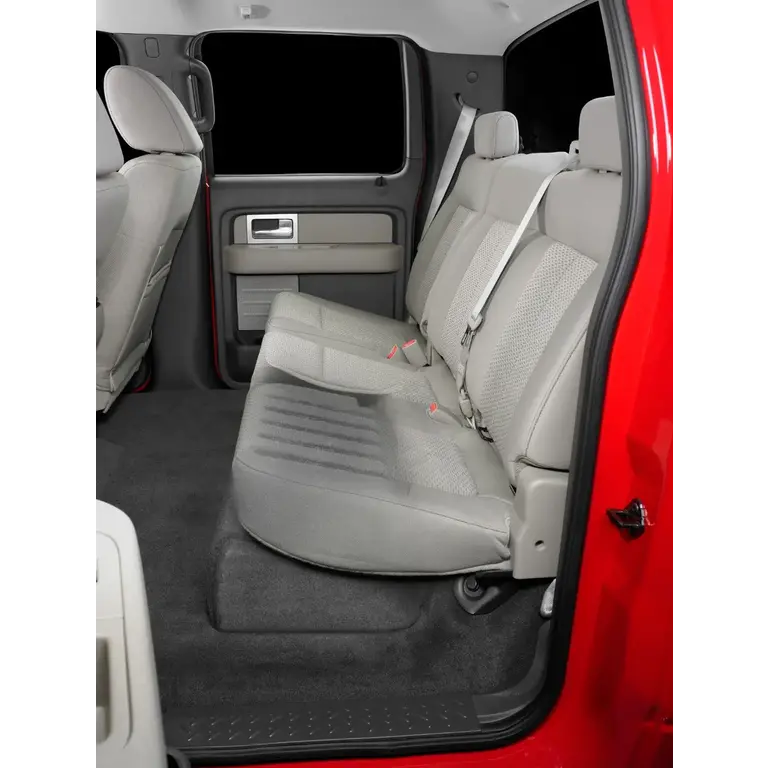 JL Audio JL Audio SB-F-150-SPRCRW/13TW5v2/BK Stealthbox for 09-up Ford F-150 SuperCrew/17-up SuperDuty Crew Cab with Black, Brunello, Camel, Medium Earth Gray or Java interior