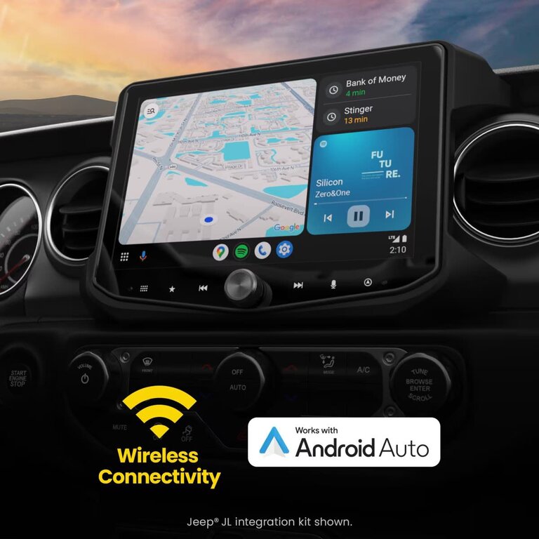 Stinger Stinger IX210 Horizon 10.1" floating wireless Apple Carplay/Android Auto multimedia receiver