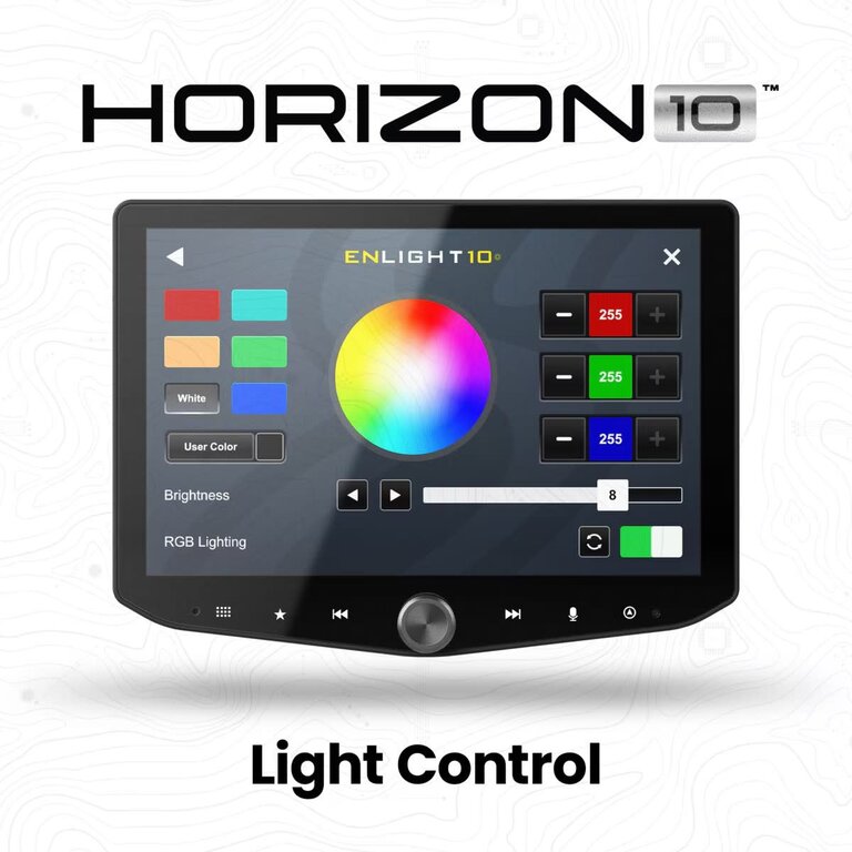 Stinger Stinger IX210 Horizon 10.1" floating wireless Apple Carplay/Android Auto multimedia receiver