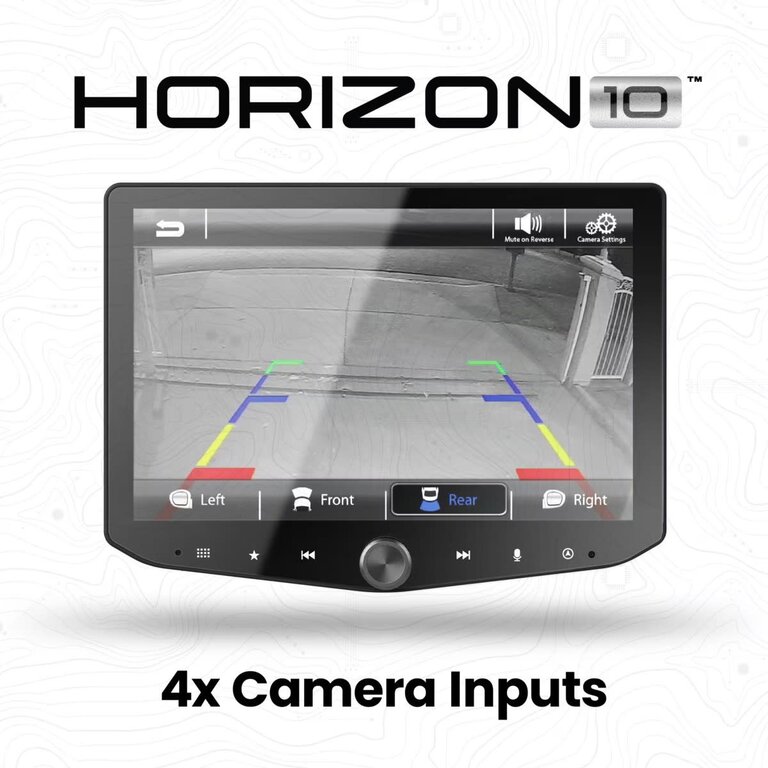 Stinger Stinger IX210 Horizon 10.1" floating wireless Apple Carplay/Android Auto multimedia receiver
