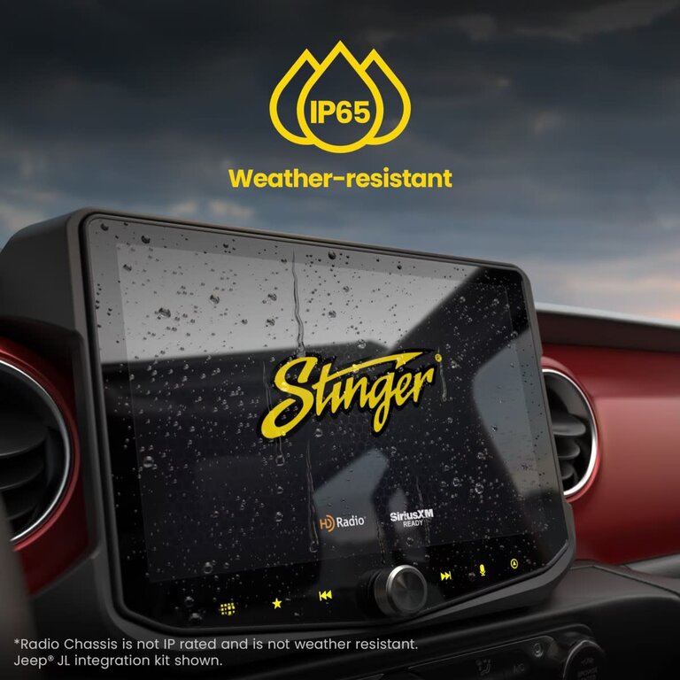 Stinger Stinger IX210 Horizon 10.1" floating wireless Apple Carplay/Android Auto multimedia receiver