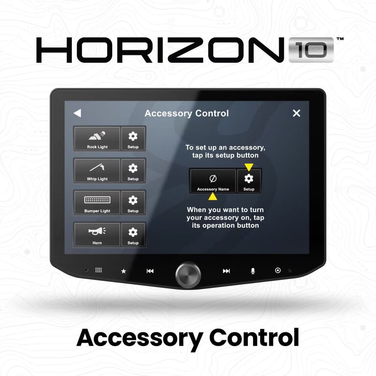 Stinger Stinger IX210 Horizon 10.1" floating wireless Apple Carplay/Android Auto multimedia receiver