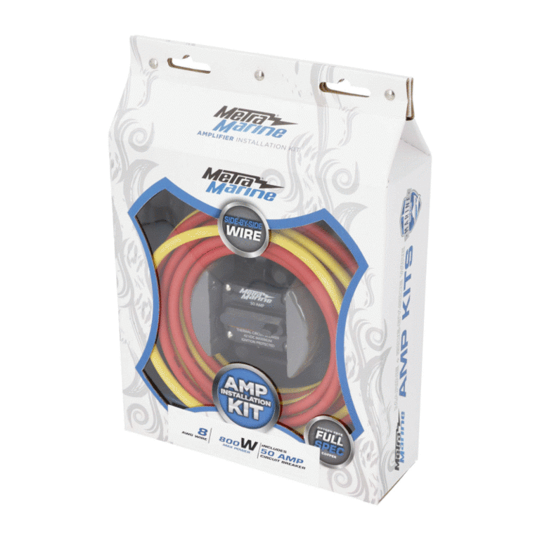 Metra METRA ML-AK8-10 8 AWG Marine Amp Kit - 10ft. w/ Circuit Breaker