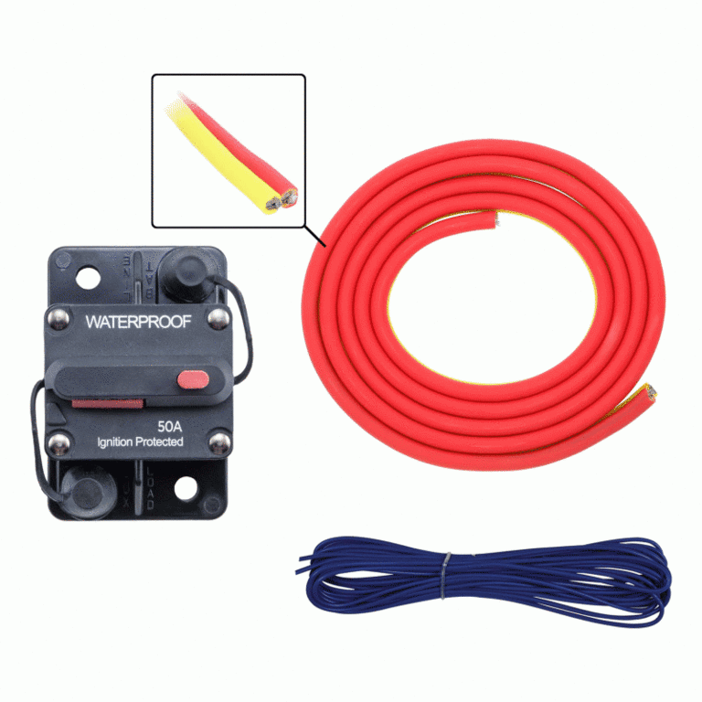 Metra METRA ML-AK8-10 8 AWG Marine Amp Kit - 10ft. w/ Circuit Breaker