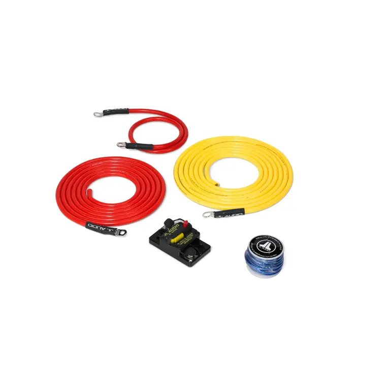 JL Audio JL Audio XMD-PCS50A-1-L10 Premium 6 AWG 12V Power Marine Connection Kit, Single Amplifier, 10ft