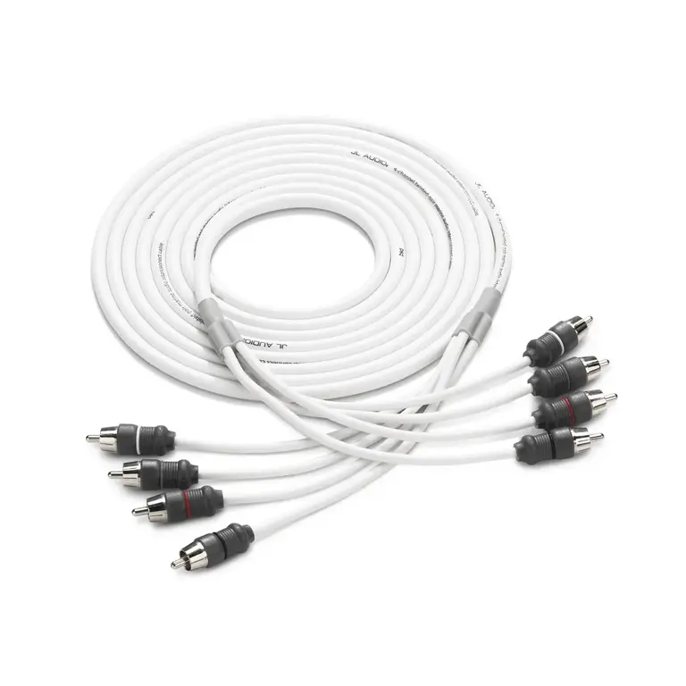 JL Audio JL Audio XMD-WHTAIC4-12 4ch 12ft RCA's