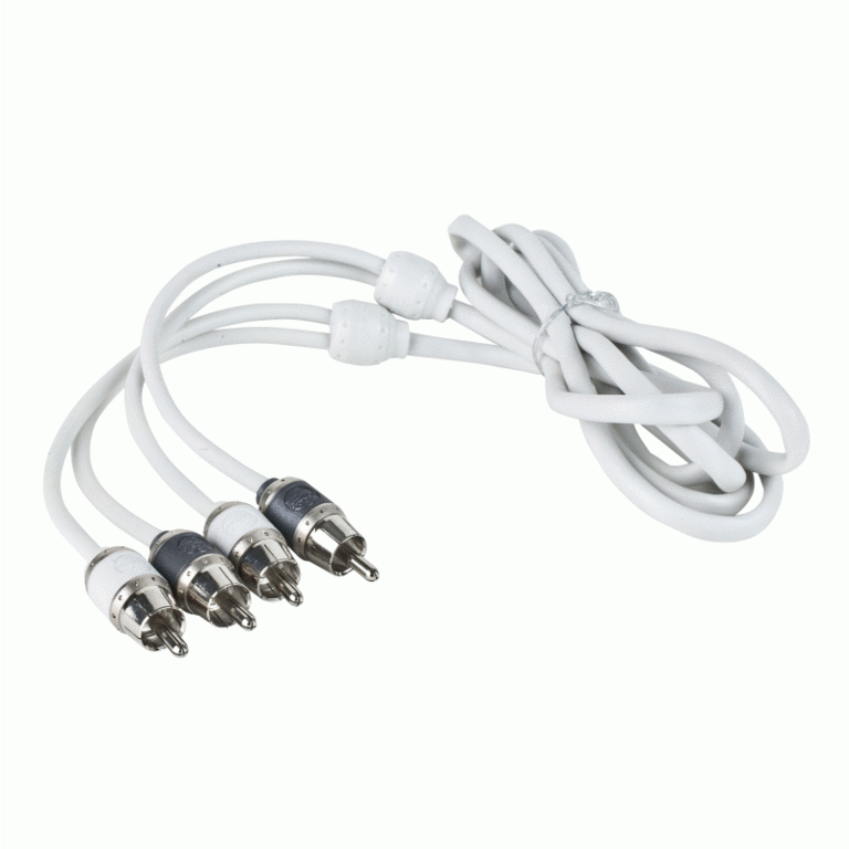 Metra METRA V10R10 Marine 2 channel white 10ft rca interconnects