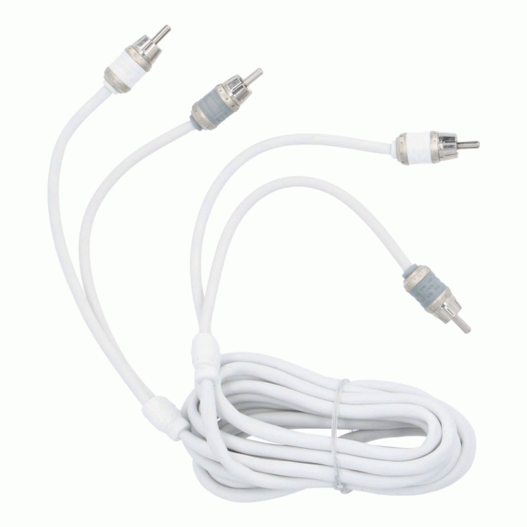 Metra METRA V10R10 Marine 2 channel white 10ft rca interconnects