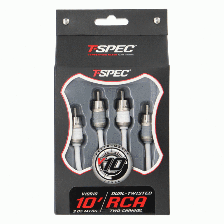 Metra METRA V10R10 Marine 2 channel white 10ft rca interconnects