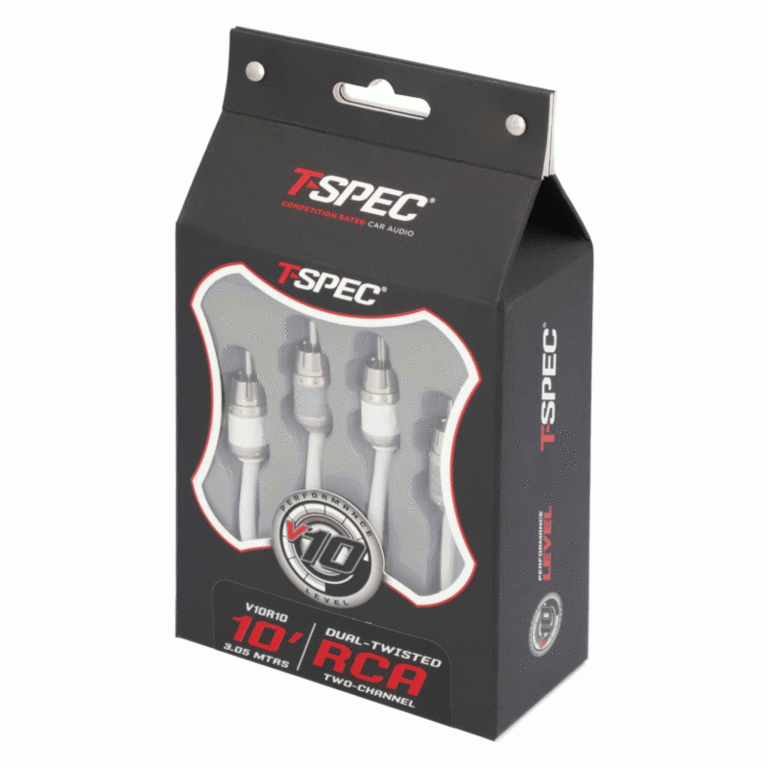 Metra METRA V10R10 Marine 2 channel white 10ft rca interconnects