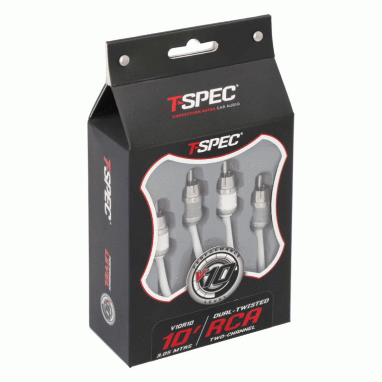 Metra METRA V10R10 Marine 2 channel white 10ft rca interconnects