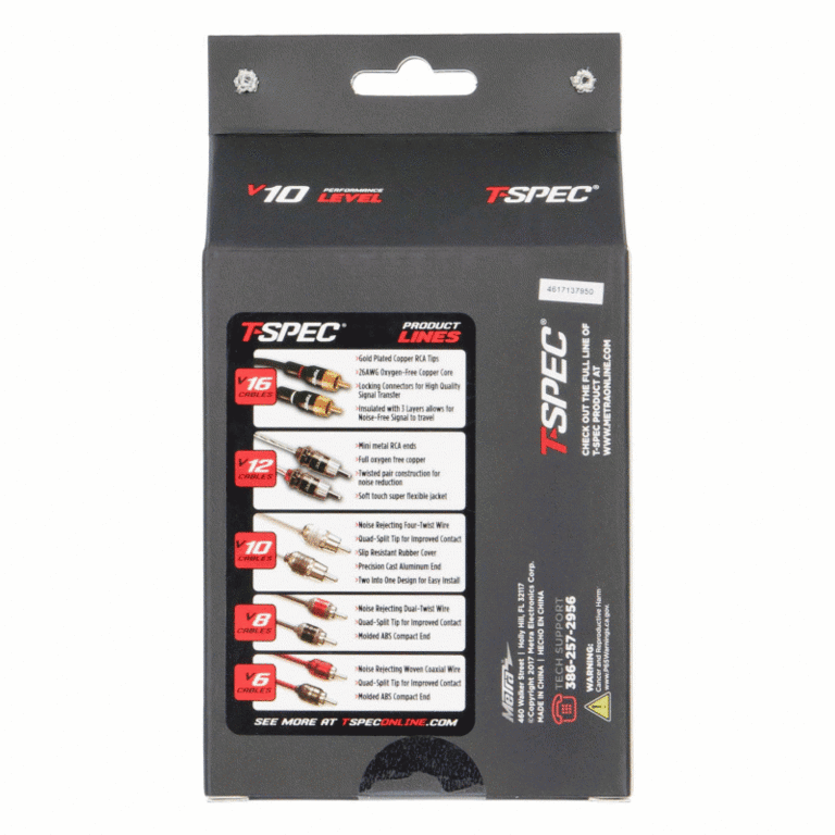 Metra METRA V10R10 Marine 2 channel white 10ft rca interconnects