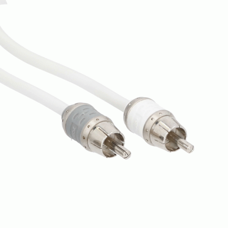 Metra METRA V10R10 Marine 2 channel white 10ft rca interconnects