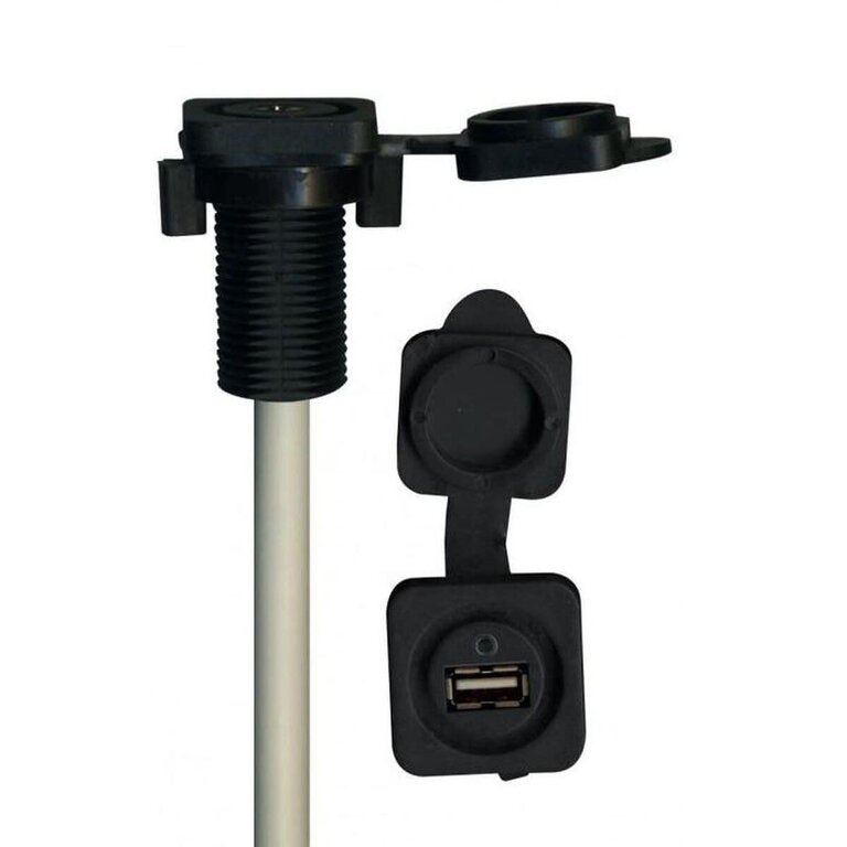 Stinger Stinger SMRAUXUSB3 marine powersports USB/3.5mm aux input flush mount extension