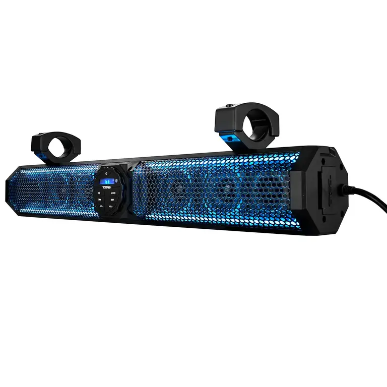 DS18 DS18 SB26BTXRGB 26" 6 speaker 600 watt amplified sound bar with bluetooth, USB, and RGB lighting