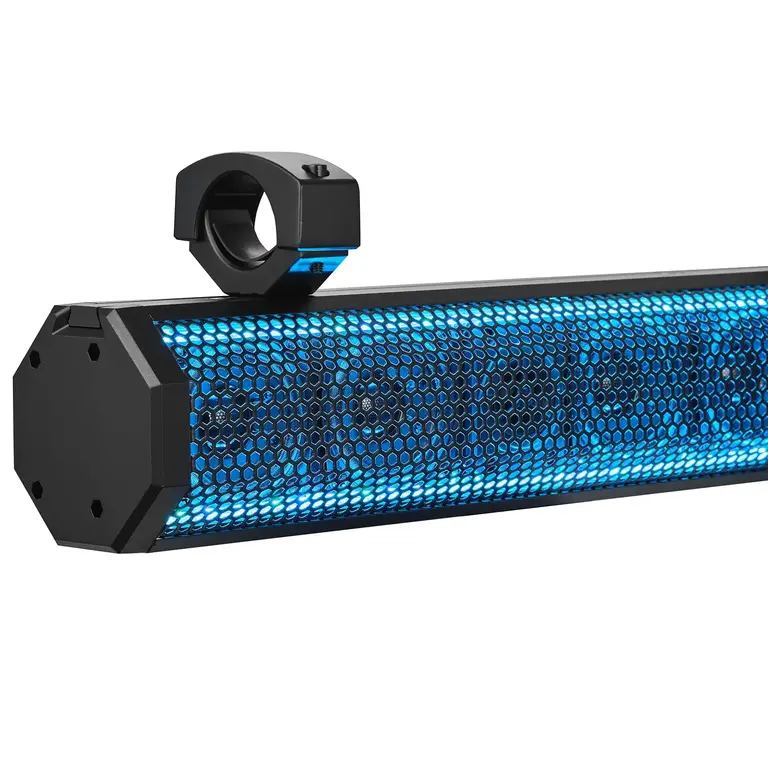 DS18 DS18 SB37BTXRGB 37" 10 speaker 1200 watt amplified sound bar with bluetooth, USB and RGB lighting