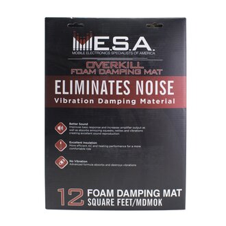 MESA MESA MDMOK overkill foam damping mat 12 sq ft