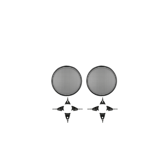 Metra Audio Gear 85-9015 15" Universal Waffle Grilles with hardware (packaged as a pair)