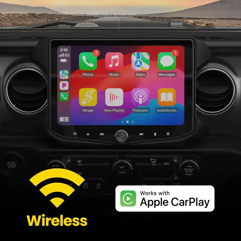 Stinger Stinger 18-23 Jeep Wrangler JL/ Gladiator JT  10" HORIZON10 fully integrated radio package includes IX210/SRK-JW18HX