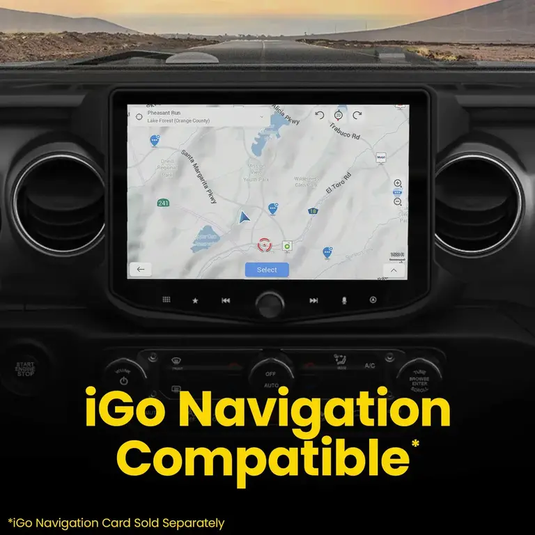 Stinger Stinger 18-23 Jeep Wrangler JL/ Gladiator JT  10" HORIZON10 fully integrated radio package includes IX210/SRK-JW18HX