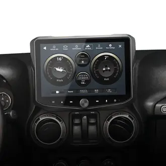 Stinger Stinger 11-18 Jeep Wrangler JK  10" HORIZON10 fully integrated radio package includes IX210/SRK-JK11HX