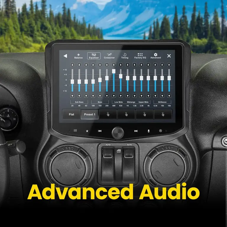 Stinger Stinger 11-18 Jeep Wrangler JK  10" HORIZON10 fully integrated radio package includes IX210/SRK-JK11HX