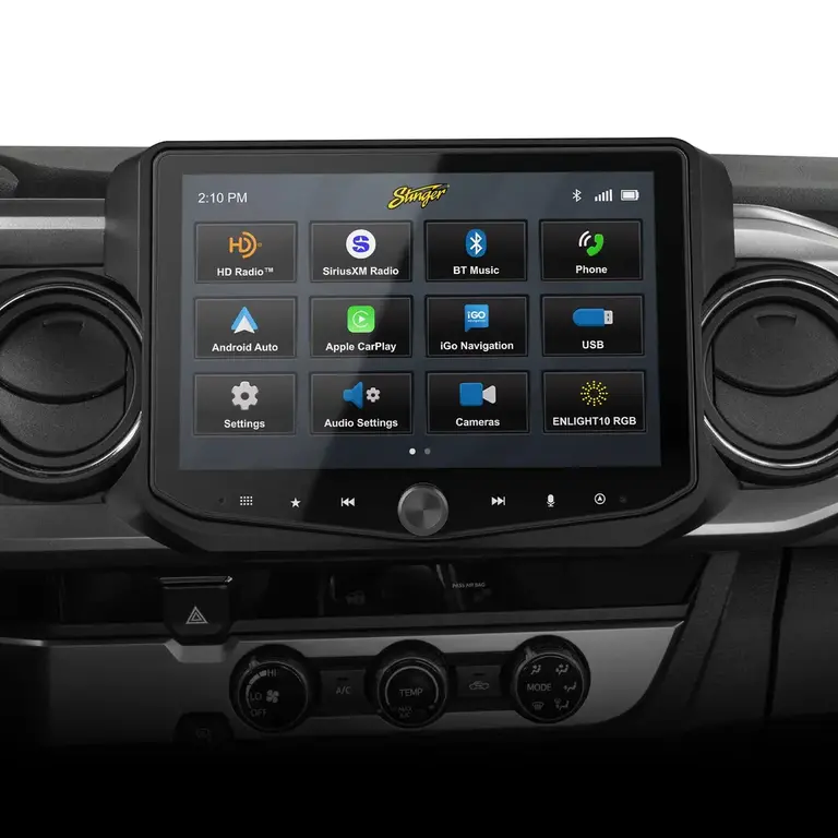 Stinger Stinger 16-23 Toyota Tacoma 10" HORIZON10 fully integrated radio package includes IX210/SR-TAC16HX